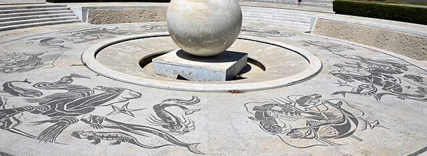 Roma, Foro italico. Mosaici realizzati dalla scuola mosaicisti del Friuli