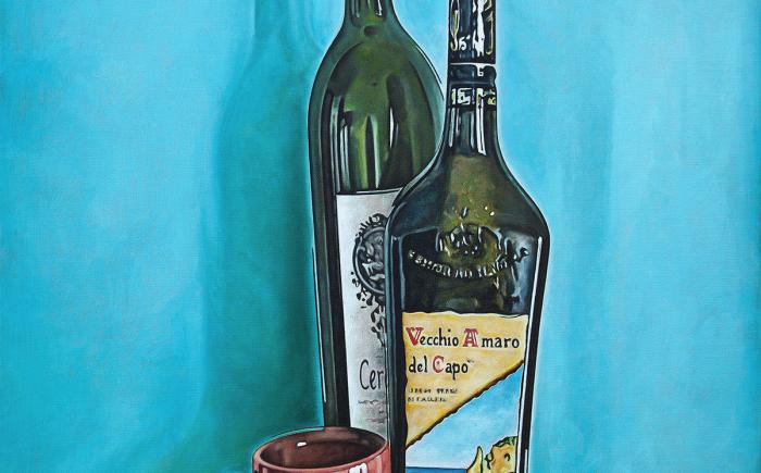 Natura viva, 2025, olio su tela, 50 x 70 cm