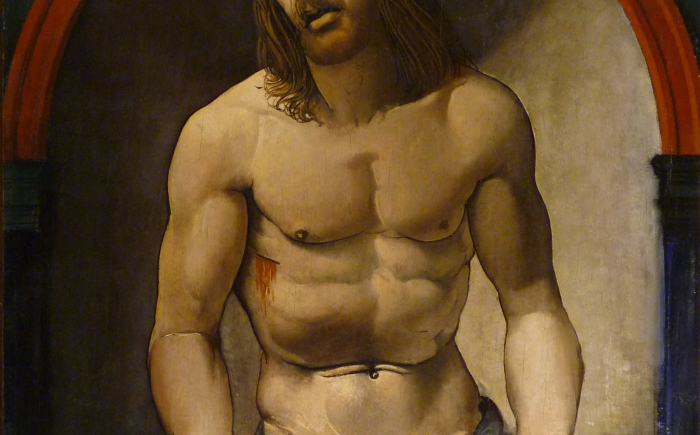 Achille Funi, Imago Pietatis, 1920, olio su tavola, cm 36,1x31,9
