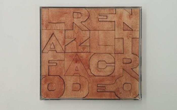 AFTER BOETTI OMAGGIO ad ALIGHIERO BOETTI LA FORZA DEL CENTRO LEGNO salvato nella capsula del tempo anche se gli originali forse non esisteranno più