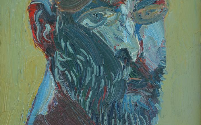 Autoritratto, 2020, olio su tela, 30x40cm