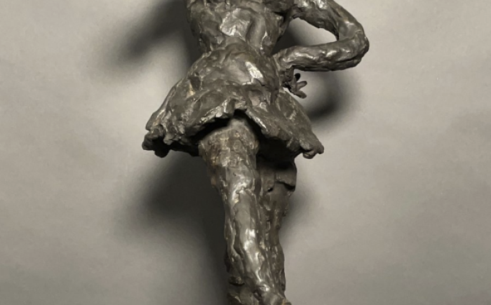 Ballerina, 1940, fusiohne in bronzo a cera persa, 32x52x32cm