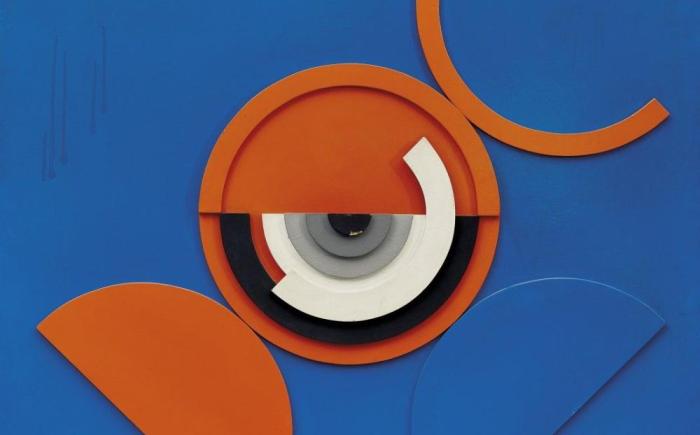 Tecnica mista su tavola, 100x100cm