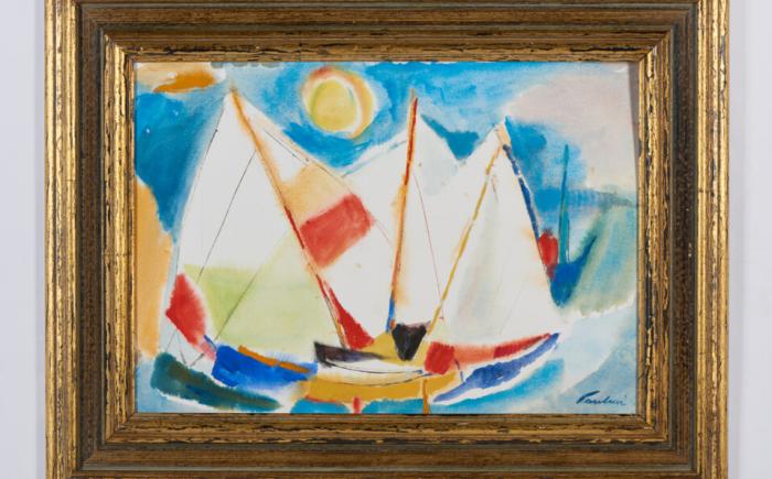 Senza titolo, acquarello su carta, 35x49,5cm