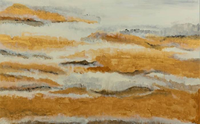 Dreamland, 2021, acrilico su tela, 140 x 160 cm