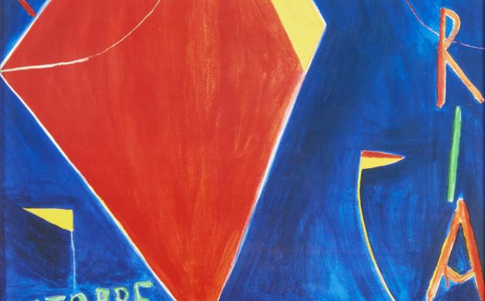 Exposition à la Galérie Lelong, 1988, poster, 70.0 x 50.0 cm
