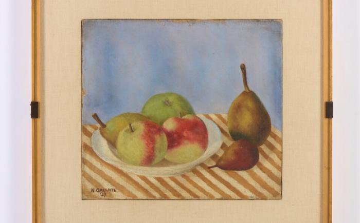 Natura morta, 1927, olio su tela, 25x27,5cm