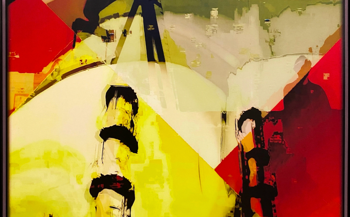 Energy and Future, 2025, tecnica mista 60x80 cm