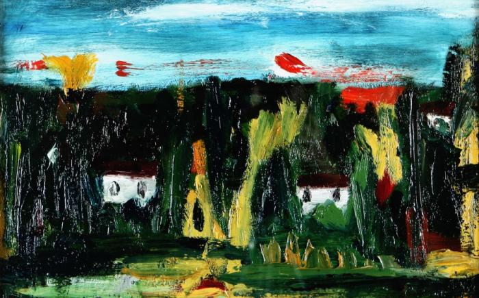 Brianza, olio su tavola, 45.80 x 53.00 cm