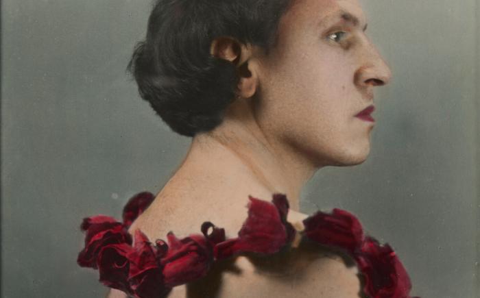 Rosindia, 1993, fotografia dipinta, 31.3 x 27.3 cm