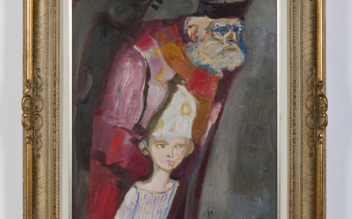Parabola della vita, 1975, olio su tela, 60x50cm