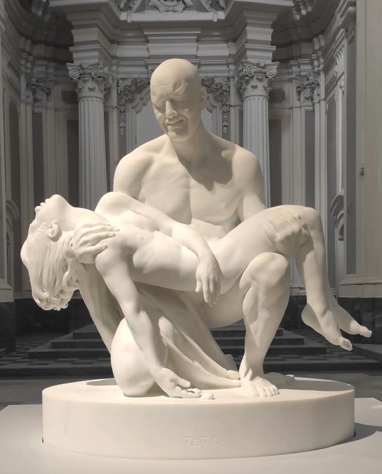 Jago, Pietà. @jago.artist su Instagram
