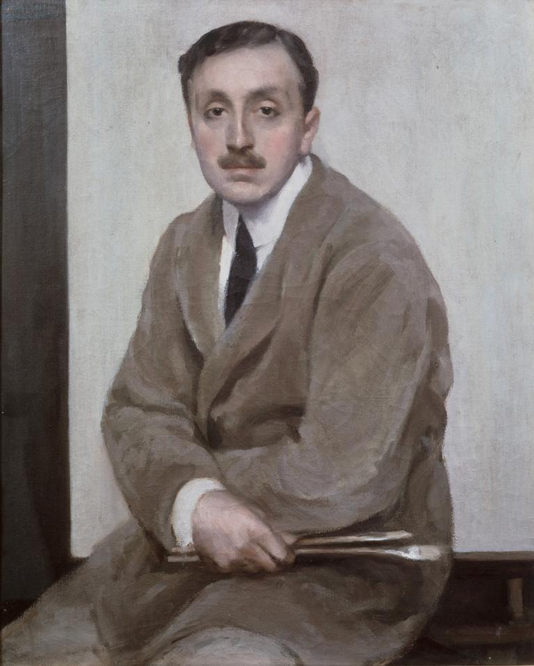Emilio Malerba, Autoritratto, 1916