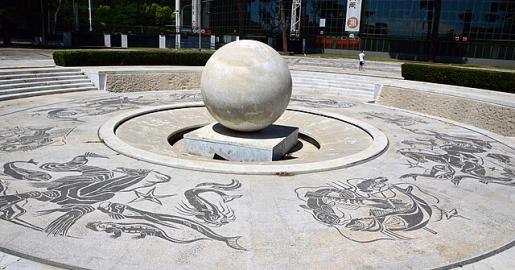 Roma, Foro italico. Mosaici realizzati dalla scuola mosaicisti del Friuli