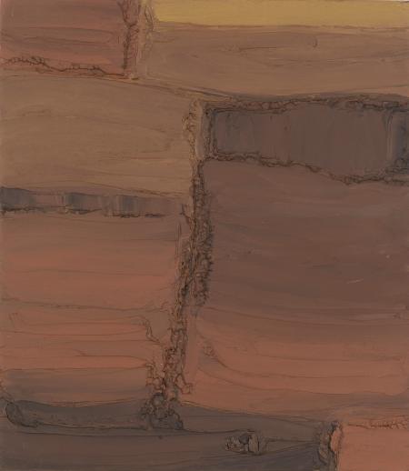 Senza titolo, 2014, olio su tavola, 70x80 cm