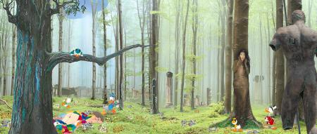 Invasori Silenziosi, 2019, 141 x 60 cm