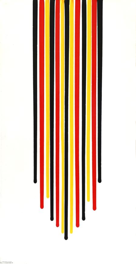 Colate, 2014, acrilico su tela 30 x 60 cm
