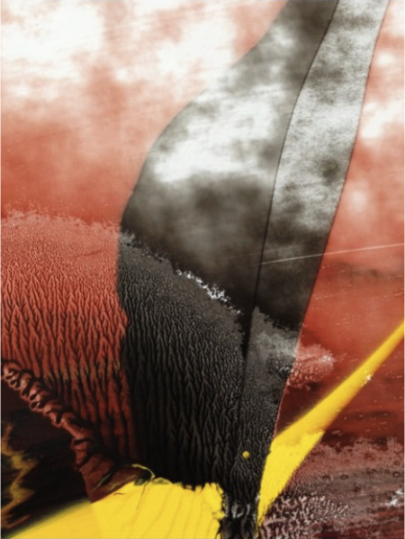 Under my breath, Limited edition 3/25, 2015, high quality print on white opal acrylic 103 x 130 cm