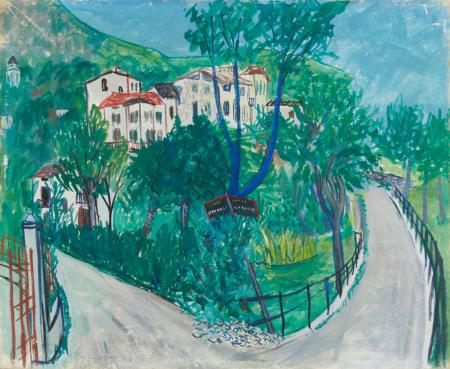 Paesaggio, 1936, olio su tela, 44.0 x 53.0 cm