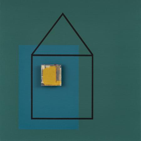 CASAMATITA (xn2), 2025, acrilico su tela, 30x30 cm