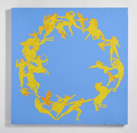 Senza titolo, 2002, 100x100cm