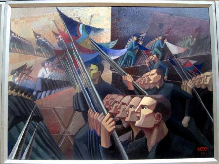 Polittico della rivoluzione fascista - pannello