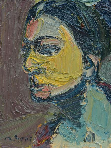 Ida, 2025, olio su tela, 30x40 cm