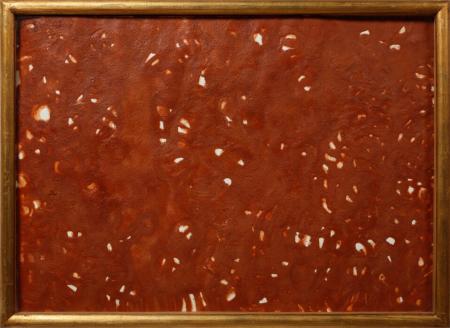 Polveri, 1995, tecnica mista su cartoncino, 49.5 x 70.0 cm