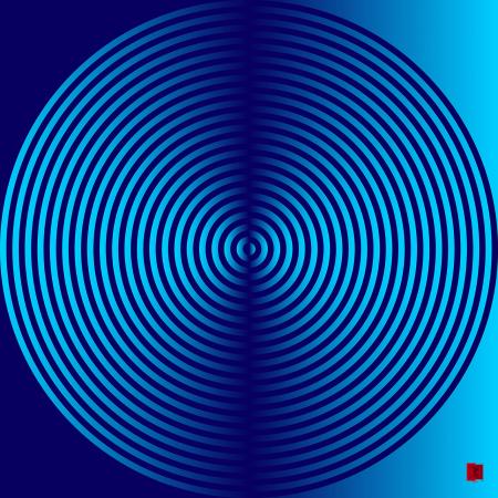 Orbita, 2024, arte digitale 100x100 cm, € 8.800