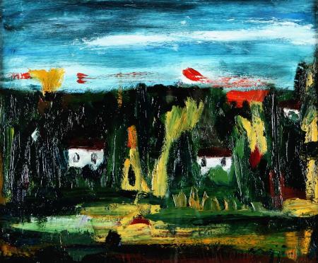 Brianza, olio su tavola, 45.80 x 53.00 cm