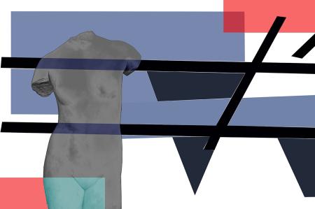Venere, 2023, tecnica mista, 150 x 100 cm