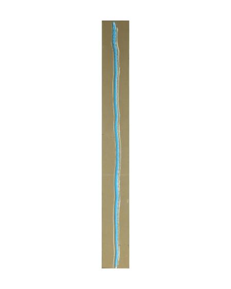 Lumen, 2012, Acrilici su tela applicata su tavola, 150x14cm