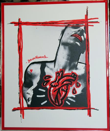 Vivere, 2023, tecnica mista 55x65,5 cm
