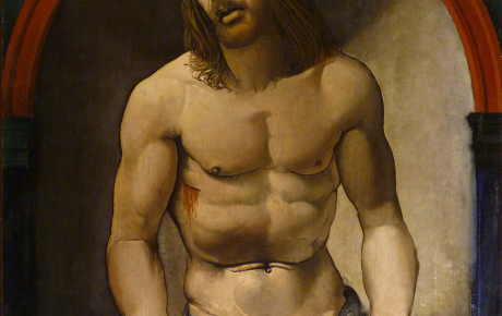 Achille Funi, Imago Pietatis, 1920, olio su tavola, cm 36,1x31,9