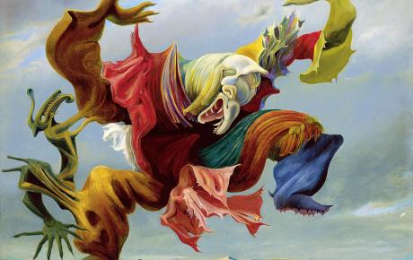 L'angelo del focolare, opera di Max Ernst