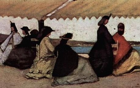 La rotonda dei bagni Palmieri di Giovanni Fattori