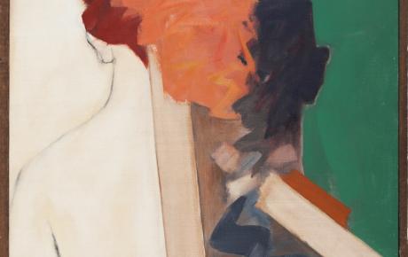 Figura probabile, 1991, olio su tela, 54x65cm
