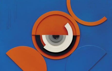 Tecnica mista su tavola, 100x100cm