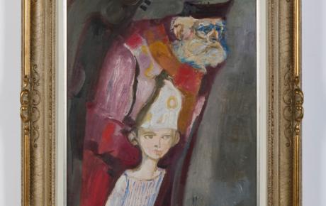 Parabola della vita, 1975, olio su tela, 60x50cm